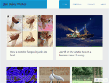 Tablet Screenshot of jimdaleywrites.com